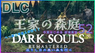 #52【DARK SOULS REMASTERED】へっぽこ不死人が行く！今更はじめる初見実況_在りし日の黒い森を行く【ダークソウル リマスタード】