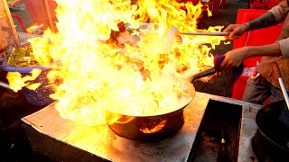 750°C Flavor by Fire! Amazing Street Food Skills | Cambodian street food