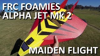 Maiden Flight - FRC Foamies Alpha Jet Mk2