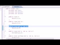 Java Programming Tutorial - 41 - Building Objects for Constructors