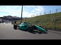 フォーミュラカーが目の前を通る！　fia f4選手権 rd.7 鈴鹿　コースイン