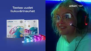 Airam SmartHome - yllätä valon väreillä