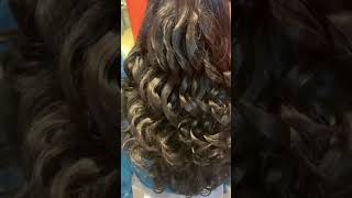 #hair #hairstyle #curls #bridal #reception #receptionhairstyle  Instagram ~ @triomakeoverartistry
