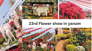 23rd Flower show in yanam