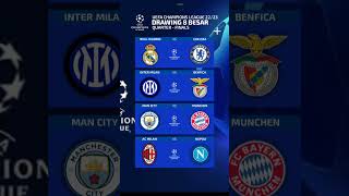 Hasil Drawing 8 Besar Liga Champions 2023 - Real Madrid vs Chelsea - Man City vs Munchen | UCL 2023