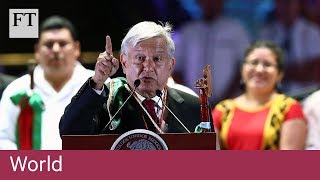 Andrés Manuel López Obrador sworn in as Mexican president