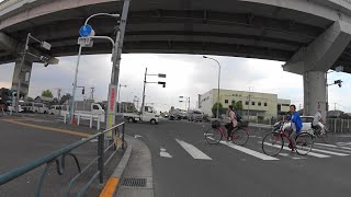 【自転車車載】足立区神明1丁目付近～内匠橋～舎人公園通り～南花畑三丁目～東保木間2丁目付近(2019/09/05)