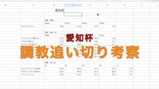 【競馬予想】愛知杯　調教追い切り考察　今年は小倉開催　コース適性から抜擢されるのは？