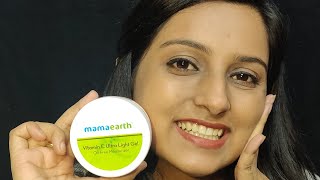 mamaearth vitamin c ultra light gel #moisturizer #sweatproof (purchase link in description )