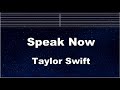 Practice Karaoke♬ Speak Now - Taylor Swift 【With Guide Melody】 Instrumental, Lyric, BGM