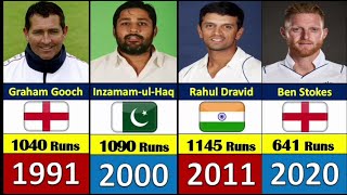 Most Runs in Test Cricket Every Year From 1990 to 2022 | Best Batsman in Test Cricket