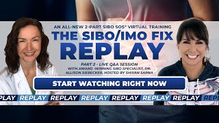 The SIBO / IMO Fix (Part 2): Live Q&A with Dr. Allison Siebecker & Shivan Sarna
