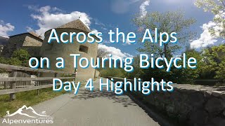 Across the Alps on a Touring Bicycle - Day 4 Highlights (Fuessen to Lake Garda)