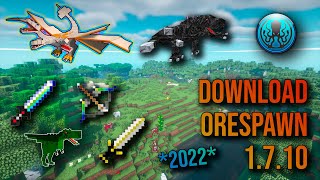 How to install OreSpawn 1.7.10 Minecraft mod (Working 2023)