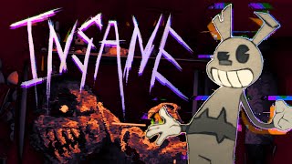 [fnaf 2D/3D animation] “INSANE” collab part ft. @springglitch3356 || song by @BlackGryph0n