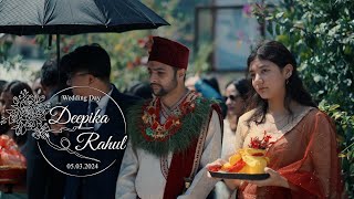 NEPALI WEDDING FILM IN MIZORAM | Deepika $ Rahul | Short Clip