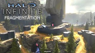 Halo Infinite BTB Map Showcase: FRAGMENTATION | (Halo Infinite Multiplayer Tech Preview)