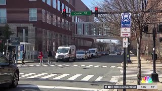 Cedar Street in New Haven could see changes to make it more pedestrian-friendly