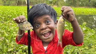 தூண்டிலில் மீன் பிடிக்கும் குட்டி புலி | Kutti puli catching fish on bait | @kuttIpulinanban