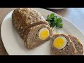 Egg Stuffed MEATLOAF Recipe | The Best European Meatloaf | Štefani Pečenka ❤️ Slovenian Recipe