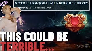 This New Membership Survey Could Be TERRIBLE For RS3...