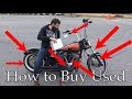 Tips on buying a Used motorcycle