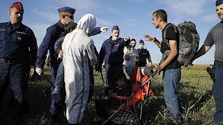 Macaristan: Polisle sığınmacılar arasında arbede