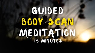 15-Minute Guided Body Scan Meditation | With Sister True Dedication
