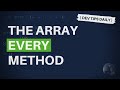 DevTips Daily: The JavaScript every array method