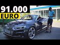 91.000 Euro, Audi A5 decapotabil, MERITA sa mergi cu el prin praful si poluarea din Bucuresti?