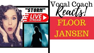LIVE REACTION Floor Jansen "STORM" Vocal Coach Reacts & Deconstructs