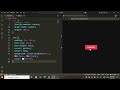 Glowing Animated Gradient Button | HTML & CSS Hover Effect