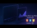 Create an AMAZING 3D Music Visualizer With HTML and CSS And JavaScript  | Web Audio API + ThreeJs