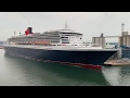 Queen Victoria Passing QM2 Southampton