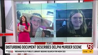 Disturbing document describes Delphi murder case.