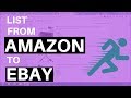 How to List Amazon Products on eBay Fast - Ebay Bulk Listing Tutorial