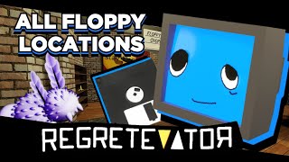 ALL FLOPPY DISC LOCATIONS + NEW SEA BUNNIES | REGRETEVATOR