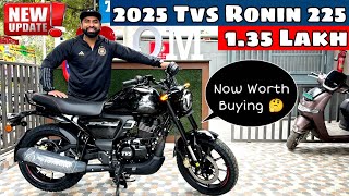 2025 Tvs Ronin 225 Big Update 🔥 | Ronin 225 Details Review | Top Speed,Mileage,Price,Review | #ronin