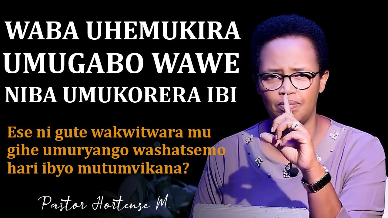 Waba Uhemukira Umugabo Wawe Niba Umukorera Ibi/Dore Uko Wakwitwara Mu ...