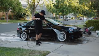 Washing My ‘02 Acura RSX Type S (No Talking)