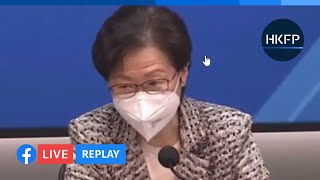 HKFP_Live: Chief Executive Carrie Lam meets the press [English interpretation]