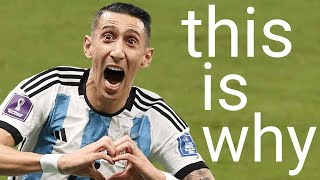 Di Maria’s assists are better than his goals...