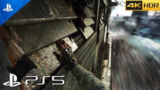 Train Chase | METRO EXODUS Next-Gen ULTRA Graphics PS5 Gameplay [4K 60FPS HDR]