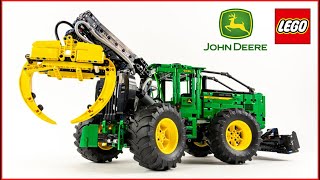 LEGO TECHNIC 42157 John Deere 948L II Skidder Speed Build - Brick Builder