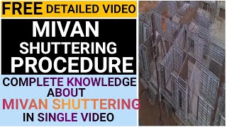 Mivan shuttering procedure|Mivan technologies|mivan construction|MIVAN COURSE IN DESCRIPTION