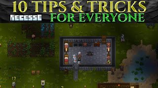 10 OP TIPS FOR EVERYONE Quick Tricks NECESSE Guide Tutorial