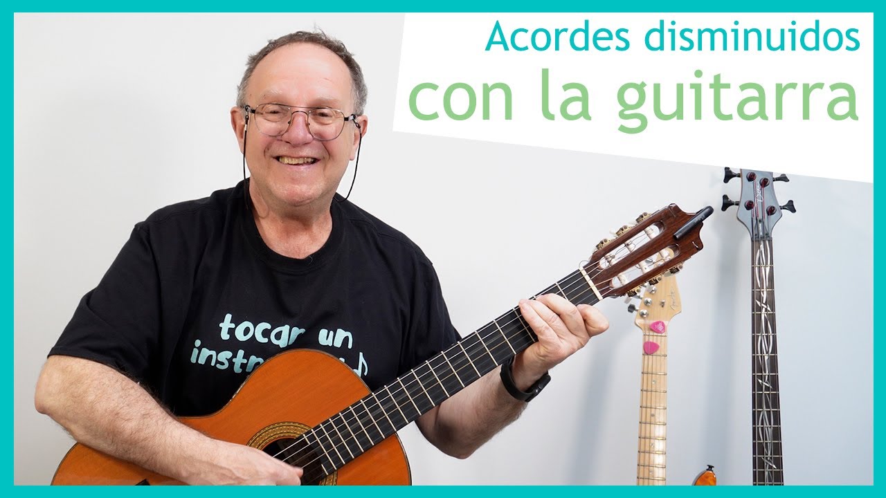 🎸 Aprende Todos Los Acordes Disminuidos Con La Guitarra Empezando Desde ...