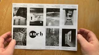 Folding instructions for an A4 8 page photo zine.