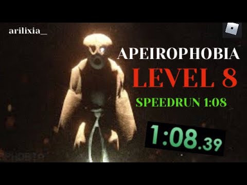 Roblox Apeirophobia Level 8 Speedrun 1:08 Solo