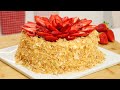 Bolo de Aniversário de Pão de Ló e Massa Folhada | Com Creme Pasteleiro!